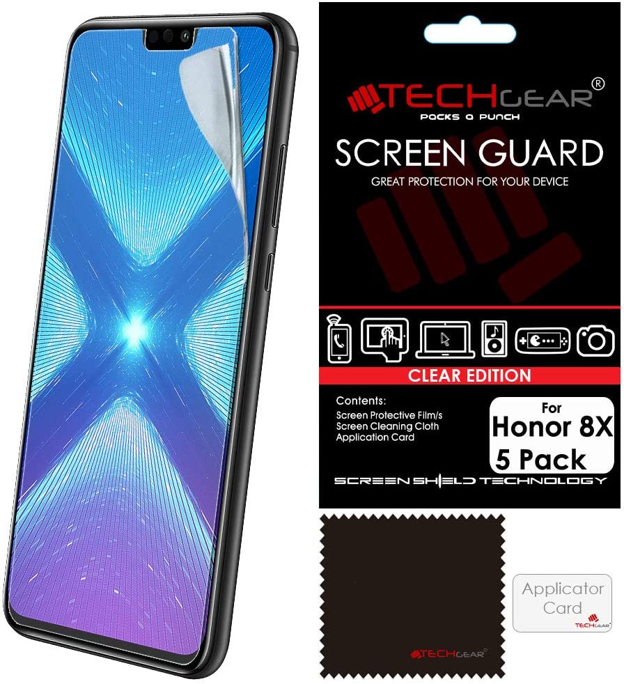 Honor 8X Clear Film Screen Protectors