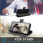 [Leather Wallet Case] Genuine Leather [RFID Blocking] Magnetic Flip Case with Card & Slots and Stand For Samsung Galaxy S24 Ultra