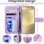 [Wallet Case] Protective Cover with Cash & Card Holder, Stand and Wrist Strap For Samsung Galaxy S24 Plus