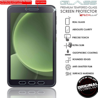Samsung Galaxy Tab Active 5 8.0" 2024 (SM-X306) Tempered Glass Screen Protectors