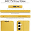 [Wallet Case] Protective Cover with Cash & Card Holder, Stand and Wrist Strap For Samsung Galaxy S24 Plus