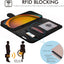 [Leather Wallet Case] Protective Cover with Cash & Card Holder, Stand and Wrist Strap For Samsung XCover 7 5G