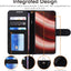 [Leather Wallet Case] Protective Cover with Cash & Card Holder, Stand and Wrist Strap For Nothing Phone 2a