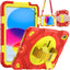 [SUPE Case] Tough Shockproof Fun Case with 360 Rotating Stand, Hand & Shoulder Strap for Apple iPad A16 11" 11th Gen & 10.9" 10th Generation