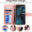 [Leather Wallet Case] Protective Cover with Cash & Card Holder, Stand and Wrist Strap For Motorola Moto G14