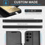 [Leather Wallet Case] Genuine Leather [RFID Blocking] Magnetic Flip Case with Card & Slots and Stand For Samsung Galaxy S24 Ultra