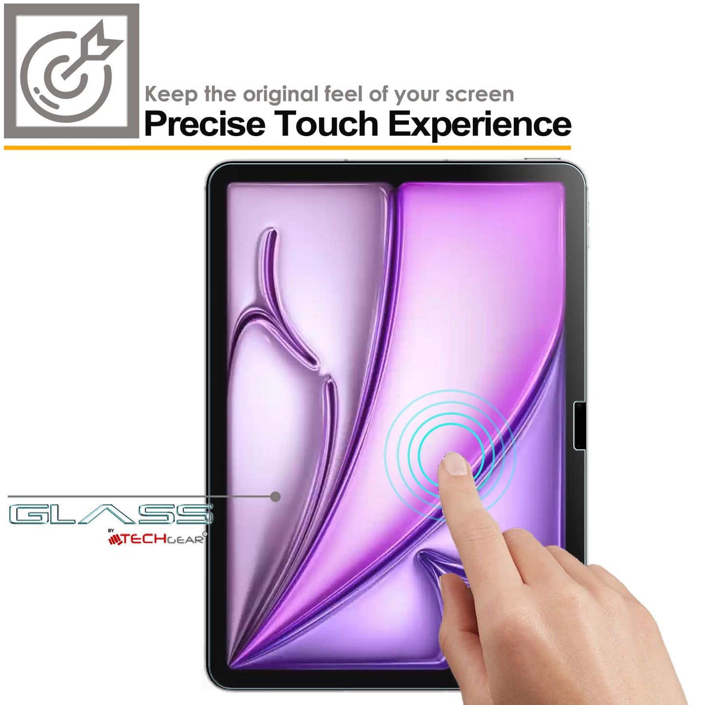 Apple iPad Air 11 Inch 2025 / 2024, 7th & 6th Generation Tempered Glass Screen Protector
