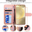 [Wallet Case] Protective Cover with Cash & Card Holder, Stand and Wrist Strap For Samsung Galaxy S24 Plus