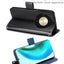 [Wallet Case] Protective Cover with Cash & Card Holder, Stand and Wrist Strap [RFID BLOCKING] For Honor Magic 6 Lite 5G