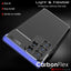 [CarbonFlex Case] Flexible, Shockproof, Ultra Slim, Soft TPU Protective Shell Cover with Carbon Fibre Detailing for Samsung Galaxy S24 Ultra