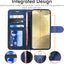 [Wallet Case] Protective Cover with Cash & Card Holder, Stand and Wrist Strap For Samsung Galaxy S24 Plus