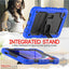[ArmourSHIELD Case] Full Body Tough Rugged Case with Folding Stand & Screen Protector For Samsung Galaxy Tab A9 8.7" (SM-X110 / SM-X115)