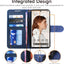 [Wallet Case] Protective Cover with Cash & Card Holder, Stand and Wrist Strap For Google Pixel 8 Pro