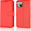 [Wallet Case] Protective Cover with Cash & Card Holder, Stand and Wrist Strap For Apple iPhone 15