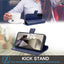 [Leather Wallet Case] Genuine Leather [RFID Blocking] Magnetic Flip Case with Card & Slots and Stand For Samsung Galaxy S24 Ultra