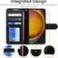 [Leather Wallet Case] Protective Cover with Cash & Card Holder, Stand and Wrist Strap For Samsung XCover 7 5G