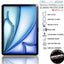 Apple iPad Air 11 Inch 2025 / 2024, 7th & 6th Generation Tempered Glass Screen Protector