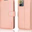 [Leather Wallet Case] Protective Cover with Cash & Card Holder, Stand and Wrist Strap For Motorola Moto G14
