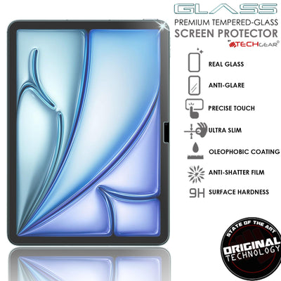 Apple iPad Air 13 inch 2025 / 2024, 7th & 6th Generation Anti Glare, Matte Tempered Glass Screen Protectors