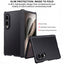 TECHGEAR Tough Case for Samsung Galaxy Z Fold 8 with Built-In Tempered Glass Screen Protector, Shockproof, Hinge Protection & Clear Back