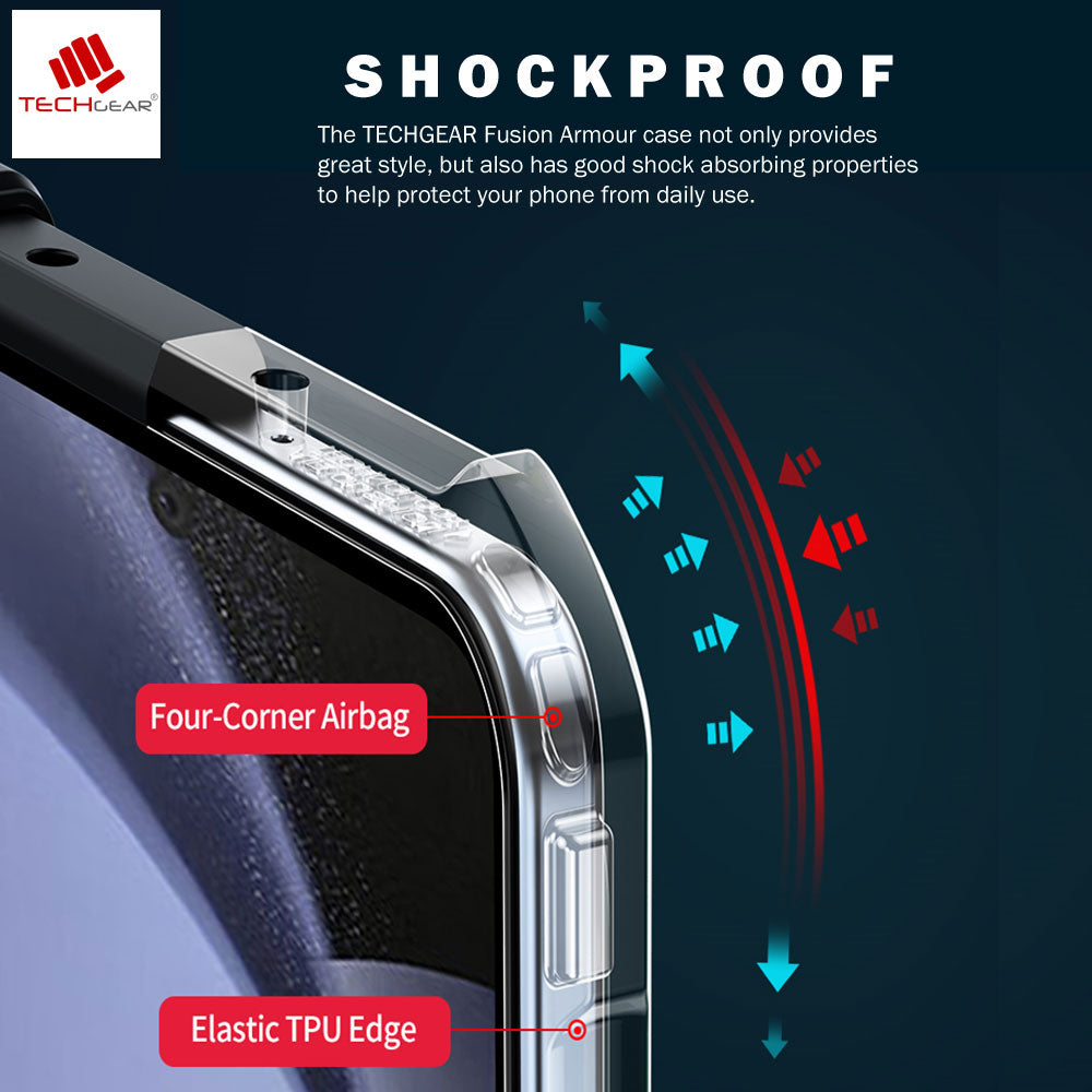 [Fusion Armour] Samsung Galaxy Z Fold 7 Premium Fusion Tough Rugged Screen Protector & Hinge Case
