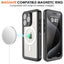 TECHGEAR Waterproof MagSafe Charging Case for iPhone 15 Pro 6.1" – IP68 Shockproof 360° Full Body Sealed Cover with Built-In Screen Protector