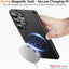 TECHGEAR Carbon Fibre Case for Samsung Galaxy S26 Ultra - Magnetic Slim Shockproof Hard Back Cover, Wireless Charging Compatible
