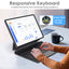 [Magic Keyboard] Magnetic Floating Stand, Precision Multi-Touch Trackpad, 7 Color Backlight, UK QWERTY for Samsung Galaxy Tab S10 Ultra, S9 Ultra, S8 Ultra 14.6" (X920 / X910 / X900 Series)