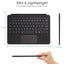 [Surface Keyboard] Slim Wireless Bluetooth Keyboard Cover, 7 Color Backlight, Precision Multi-Touch Trackpad for Microsoft Surface Pro 12