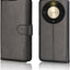 [Wallet Case] Protective Cover with Cash & Card Holder, Stand and Wrist Strap [RFID BLOCKING] For Honor Magic 6 Lite 5G