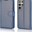 [Wallet Case] Protective Cover with Cash & Card Holder, Stand and Wrist Strap For Samsung Galaxy S24 Ultra