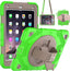 [SUPE Case] Tough Shockproof Fun Case with 360 Rotating Stand, Hand & Shoulder Strap for Apple iPad 9.7" (2018 / 2017) & iPad Air 2 & iPad Pro 9.7"