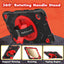 [SUPE Case] Tough Shockproof Fun Case with 360 Rotating Stand, Hand & Shoulder Strap for Samsung Galaxy Tab A9 8.7" (SM-X110 / SM-X115)