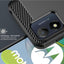 [Stealth Case] Motorola Moto E13 Soft Protective Slim Cover with Carbon Fibre Detailing