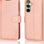 [Leather Wallet Case] Protective Cover with Cash & Card Holder, Stand and Wrist Strap For Samsung Galaxy A05s