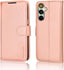 [Leather Wallet Case] Protective Cover with Cash & Card Holder, Stand and Wrist Strap For Samsung Galaxy A05s