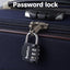 3-Dial Weatherproof Security Combination Padlock