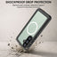 TECHGEAR Waterproof Magnetic Case for Samsung Galaxy S26 – IP68 Shockproof 360° Full Body Sealed Cover with Built-In Screen Protector
