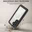 TECHGEAR Waterproof Magnetic Case for Samsung Galaxy S25 Plus (S25+) – IP68 Shockproof 360° Full Body Sealed Cover with Built-In Screen Protector