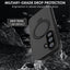 TECHGEAR Waterproof Magnetic Stand Case for Samsung Galaxy S26 – IP68 Shockproof Full Body Magnetic Charging Compatible Cover