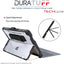 [DuraTUFF Case] Tough Rugged HEAVY DUTY Armour Shockproof Impact Case with Hand Strap, Shoulder Strap & Stand Cover for Microsoft Surface Pro 12 (12", 2025)