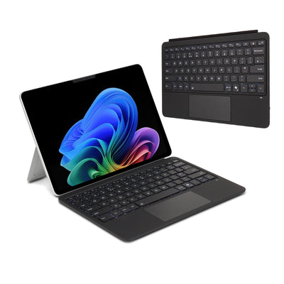 [Surface Keyboard] Slim Wireless Bluetooth Keyboard Cover, 7 Color Backlight, Precision Multi-Touch Trackpad for Microsoft Surface Pro 12