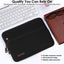 TECHGEAR Tablet Sleeve Case 7–13 Inch - Shockproof Neoprene Pouch with Bubble Protection, Zip Pocket, Slim Protective iPad Samsung Tablet Laptop Sleeve
