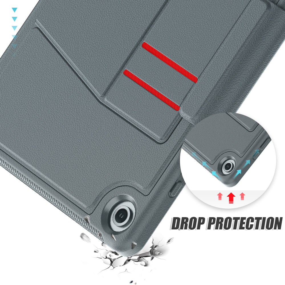 TECHGEAR Enduro Case for Samsung Galaxy Tab A11+ / A11 Plus 11"(SM-X230/X236) – Rugged Magnetic Smart Case with Stand, Card Slot & Trolley Compatible [Auto Sleep/Wake]