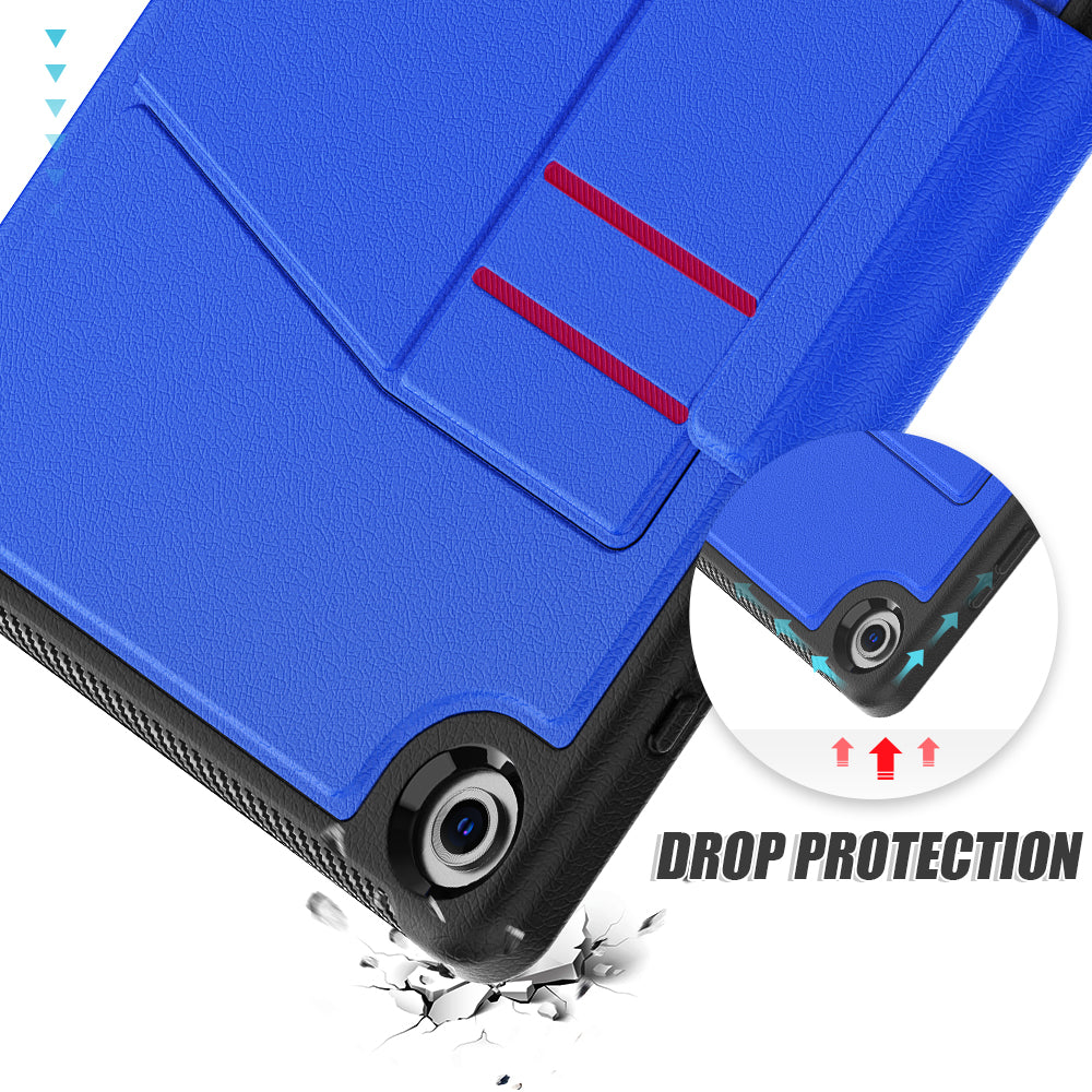 TECHGEAR Enduro Case for Samsung Galaxy Tab A11+ / A11 Plus 11"(SM-X230/X236) – Rugged Magnetic Smart Case with Stand, Card Slot & Trolley Compatible [Auto Sleep/Wake]