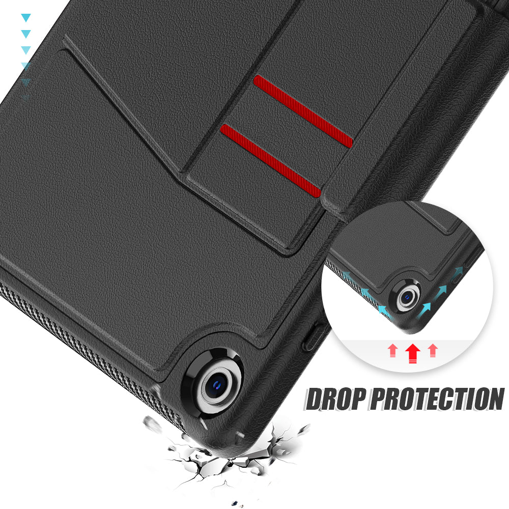 TECHGEAR Enduro Case for Samsung Galaxy Tab A11+ / A11 Plus 11"(SM-X230/X236) – Rugged Magnetic Smart Case with Stand, Card Slot & Trolley Compatible [Auto Sleep/Wake]