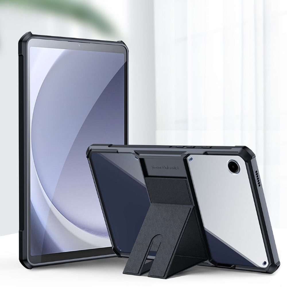 [Fusion Armour] Premium Slim Hybrid Tough Rugged Protective Bumper Case With Stand for Samsung Galaxy Tab A11 8.7" 2025 (SM-X130 / SM-X135)