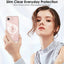TECHGEAR Clear Magnetic Case for iPhone 17e / iPhone 16e - MagSafe Compatible Shockproof Hybrid Phone Case with Hard Clear Back, TPU Bumper and Slim Transparent Protection