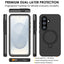 TECHGEAR Waterproof Magnetic Stand Case for Samsung Galaxy S26 Plus (S26+) – IP68 Shockproof Full Body Magnetic Charging Compatible Cover