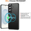 TECHGEAR Carbon Fibre Case for Samsung Galaxy S26 - Magnetic Slim Shockproof Hard Back Cover, Wireless Charging Compatible